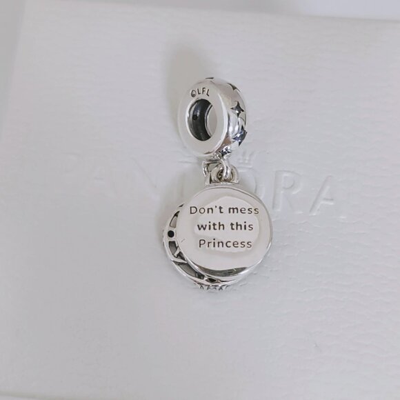 Pandora Star Wars Princess Leia Double Dangle Charm S925 Silver with box - Picture 5 of 7